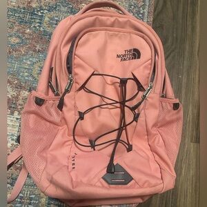North Face pink Jester backpack